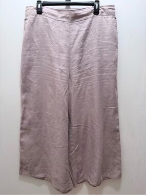 Nicole Miller Dusty Rose Wide-Leg Pants
